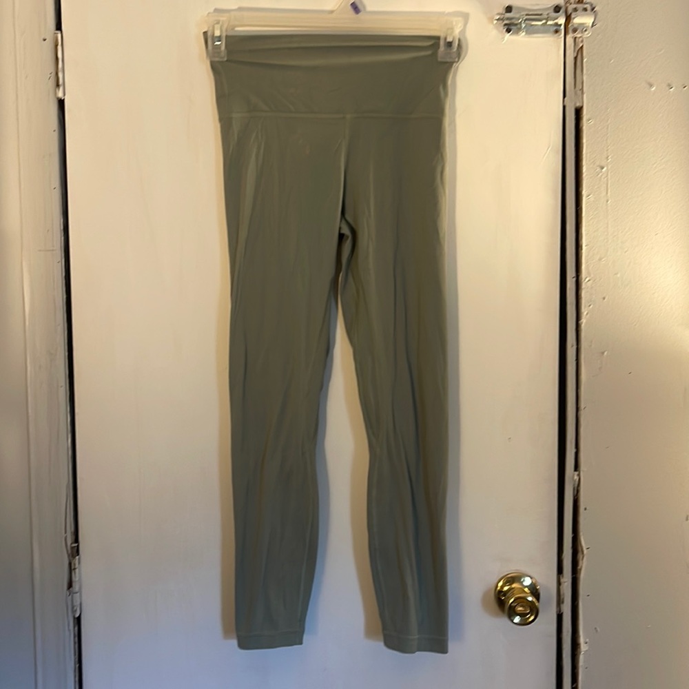 Sage green luluemon align leggings
